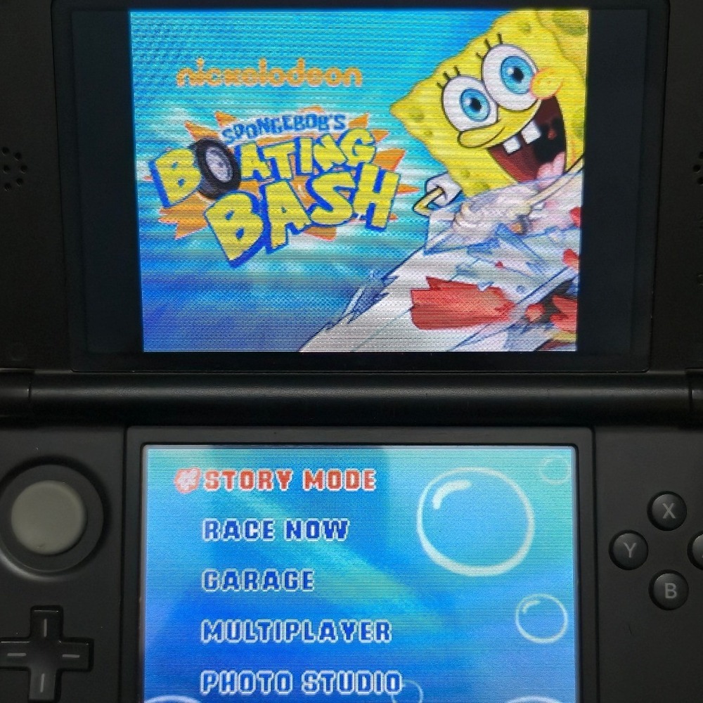 Spongebobs Boating Bash - Nintendo DS 2010 - Complete CIB W/ Manual Tested - Picture 9 of 10